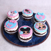Muffins with Buttercream, Sugarpaste , Printing, 2D decorations - WILTON PATISSERIE